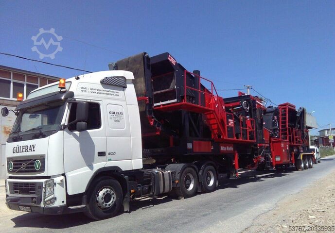 Crushing equipment/mobile crusher plant Constmach Mobile Crusher Plant 300 TPH Mobile Limestone Crushing Plant