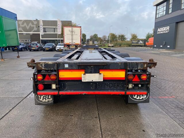 Container transport Renders Euro 800 3DFCST / Container Chassis / 45FT / 1x...