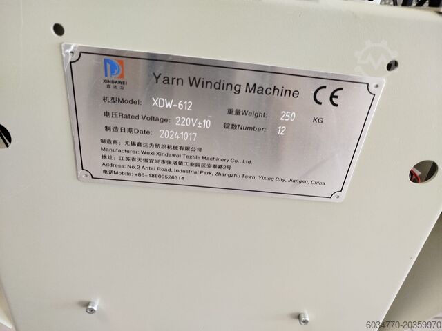 Rewinding machine Xindawei XDW-612