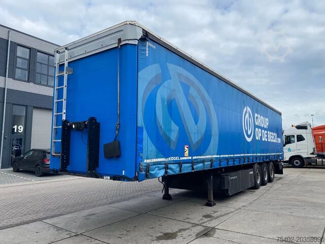 Curtain sided Kögel S24-1 / Tautliner / SAF + Disc / 1x Lift Axle