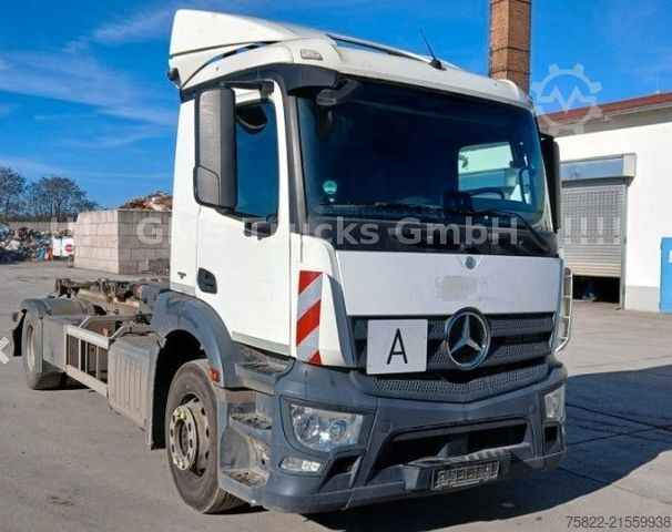 Abrollkipper MERCEDES-BENZ Antos Actros 1843 / Meiller Knick / NUR130km