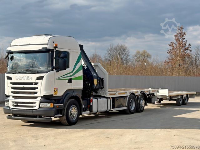 Autokran SCANIA R 440 * HIAB 330 - 5 + FUNK + Anhänger! 6x2