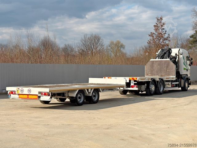 Autokran SCANIA R 440 * HIAB 330 - 5 + FUNK + Anhänger! 6x2