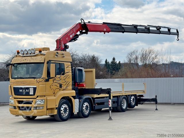 Autokran MAN TGS 35.480* FASSI F450 BXP.26 + FUNK* TOPZUSTAND