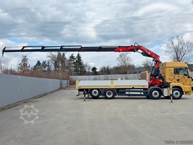 Autokran MAN TGS 35.480* FASSI F450 BXP.26 + FUNK* TOPZUSTAND