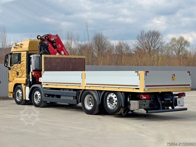 Autokran MAN TGS 35.480* FASSI F450 BXP.26 + FUNK* TOPZUSTAND