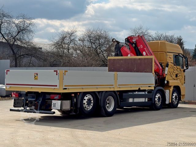 Autokran MAN TGS 35.480* FASSI F450 BXP.26 + FUNK* TOPZUSTAND