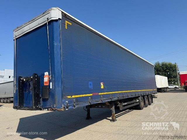 Open semitrailer with tarp Kögel Curtainsider Mega