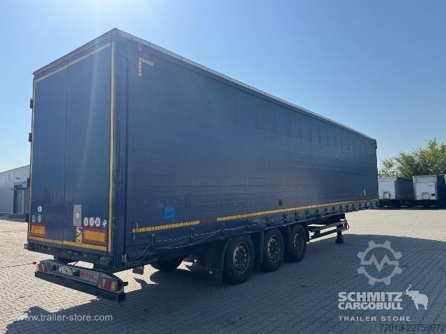 Open semitrailer with tarp Kögel Curtainsider Mega