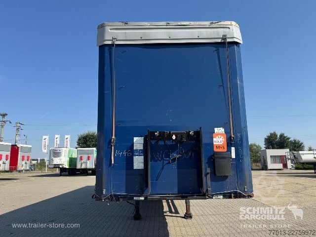 Open semitrailer with tarp Kögel Curtainsider Mega