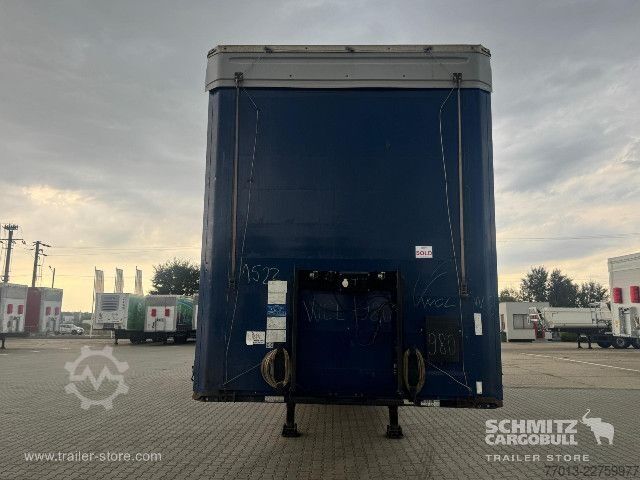 Open semitrailer with tarp Kögel Curtainsider Mega