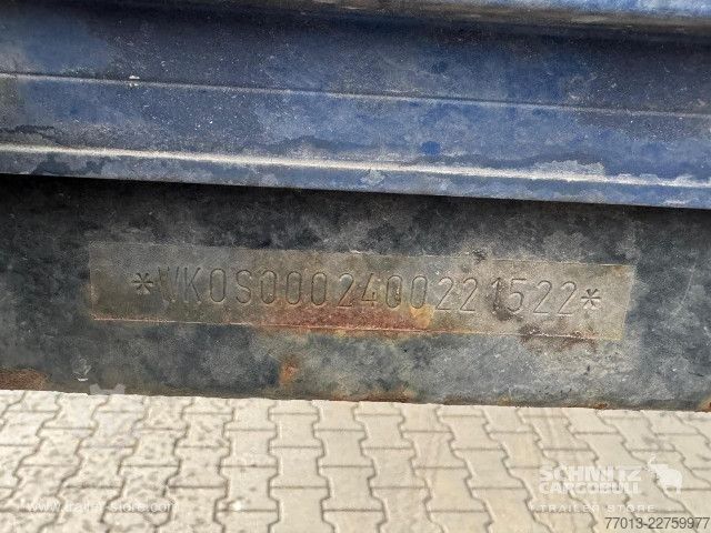 Open semitrailer with tarp Kögel Curtainsider Mega