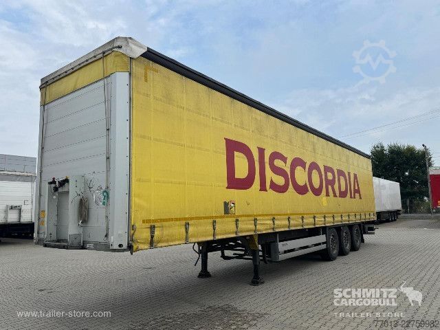 Open semitrailer with tarp Schmitz Cargobull Curtainsider Standard