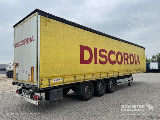 Open semitrailer with tarp Schmitz Cargobull Curtainsider Standard