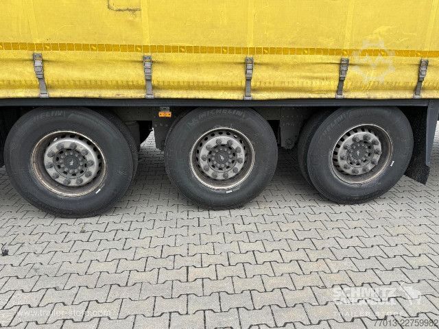 Open semitrailer with tarp Schmitz Cargobull Curtainsider Standard