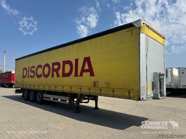 Open semitrailer with tarp Schmitz Cargobull Curtainsider Standard