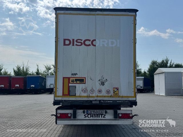 Open semitrailer with tarp Schmitz Cargobull Curtainsider Standard