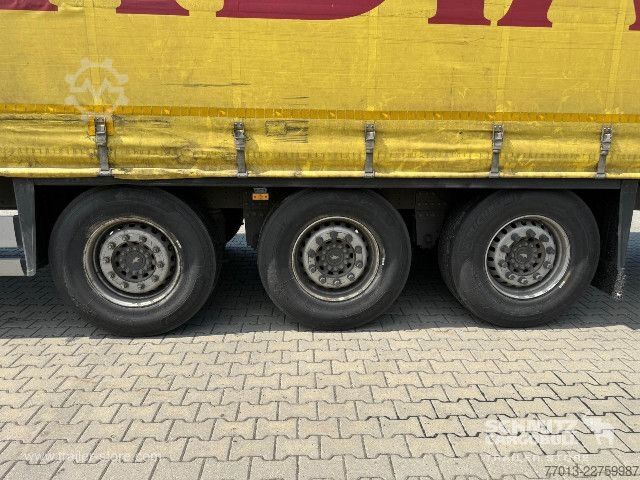 Open semitrailer with tarp Schmitz Cargobull Curtainsider Standard