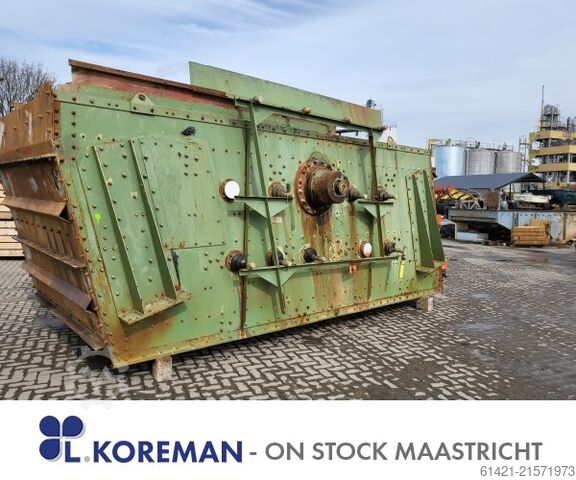 Siebanlage RN Maschinenbau 23/55-3  Screening machine RN Maschinenbau 23/55-3