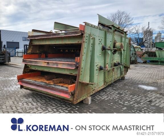 Siebanlage RN Maschinenbau 23/55-3  Screening machine RN Maschinenbau 23/55-3
