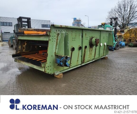Siebmaschine RN Maschinenbau 21/55-2  Screening machine RN Maschinenbau 21/55-2