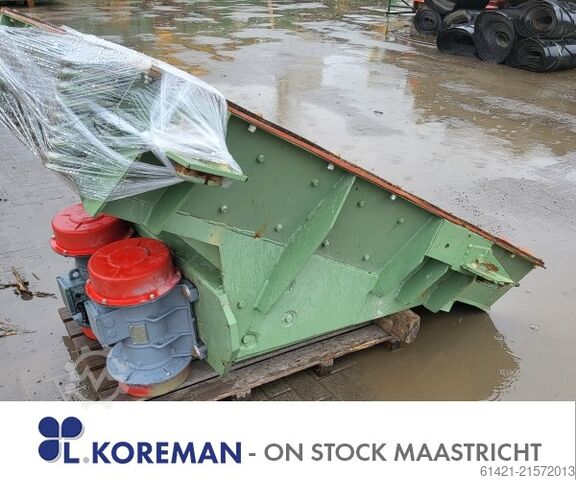 Vibrationsrinne Jöst 2000-1100  Vibrating Chute Jöst 2000-1100