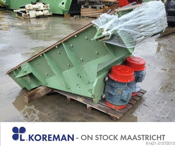 Vibrationsrinne Jöst 2000-1100  Vibrating Chute Jöst 2000-1100