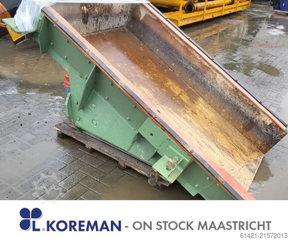 Vibrationsrinne Jöst 2000-1100  Vibrating Chute Jöst 2000-1100