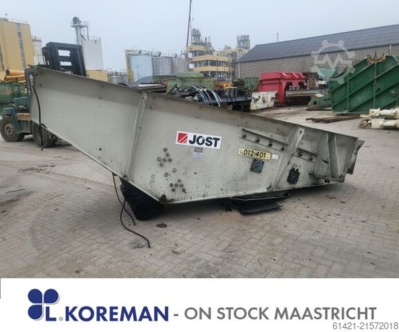 Vibrationsrinne Jöst 4500-1400 FUF  Vibrating Chute Jöst 4500-1400 FUF