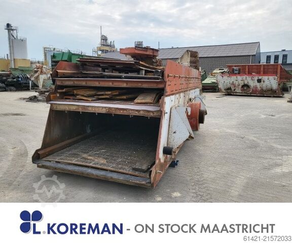 Siebanlage Nordberg Bergeaud 20/50-3  Screening machine Nordberg Bergeaud 20/50-3