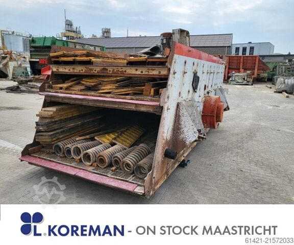 Siebanlage Nordberg Bergeaud 20/50-3  Screening machine Nordberg Bergeaud 20/50-3