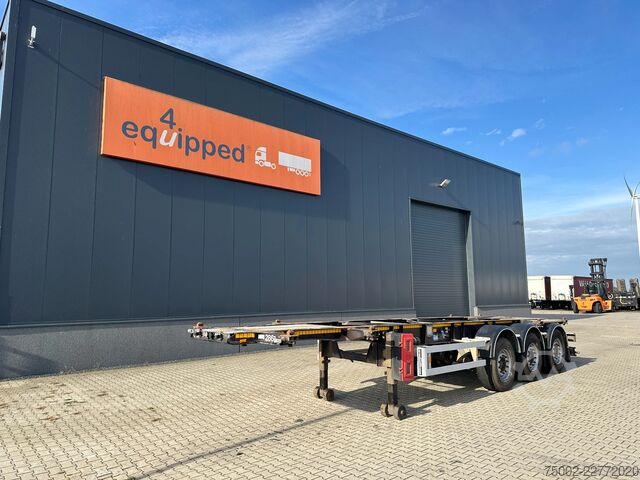 Container transportation Van Hool 20FT/30FT ADR CHASSIS / empty weight: 3.500kg /...