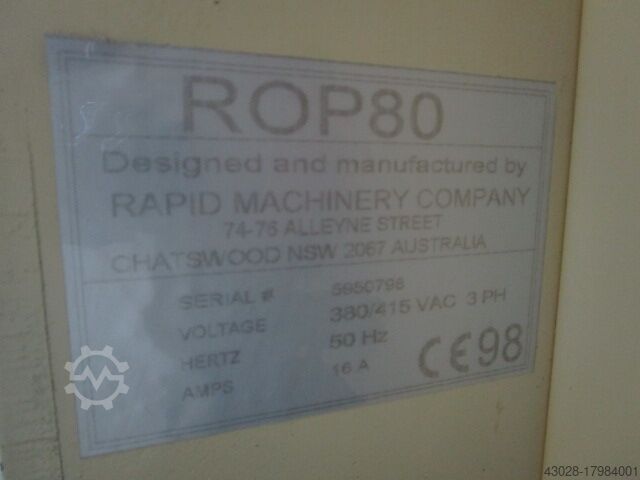 LIFTING PUNCH RAPID PRINT ROP80