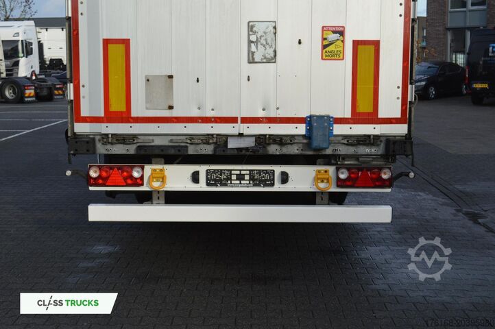 Open semitrailer with tarp SCHMITZ CARGOBULL SCS24/L Varios