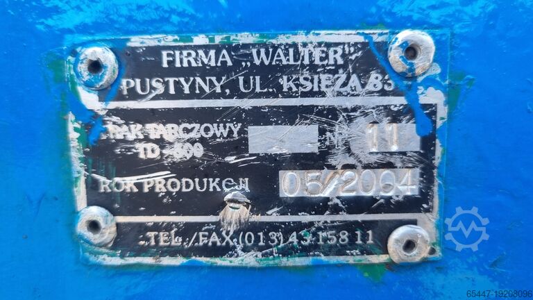 WALTER TD 500 Doppelwellen-Kreissäge Walter td 500