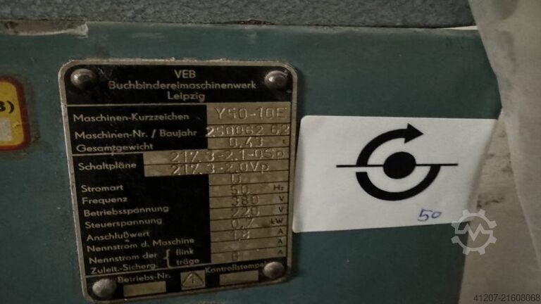Verschiedene Polygraph VEB Y50-10E