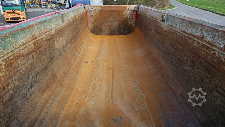 Kipper Auflieger SCHMITZ SKI 24 SL 7.2 Stahlrundmulde