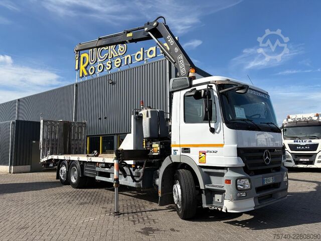 Autotransporter Mercedes-Benz Actros 2632 + FASSI F210--2X EXT. + REMOTE + HY...