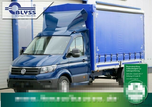 Curtain sider van VOLKSWAGEN Crafter 177PS Planenaufbau 430x220x220 cm