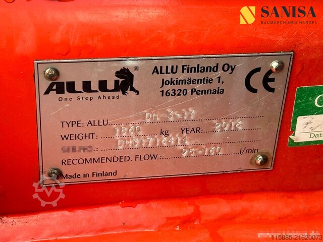 Schaufel Allu DN3-17/Separator/Crusher/Sieb/Brecher