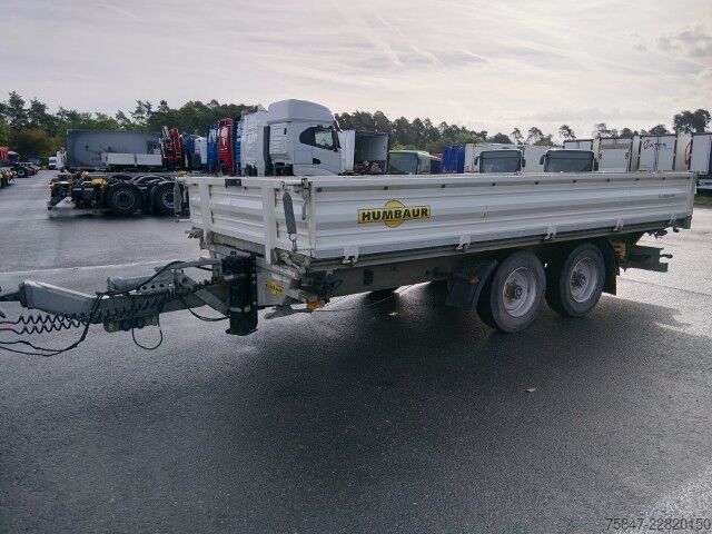 Three-way tipper trailer Humbaur HTK 115024 Dreiseitenkipper Rampen