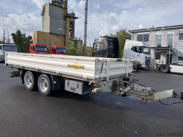 Three-way tipper trailer Humbaur HTK 115024 Dreiseitenkipper Rampen