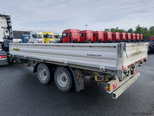 Three-way tipper trailer Humbaur HTK 115024 Dreiseitenkipper Rampen