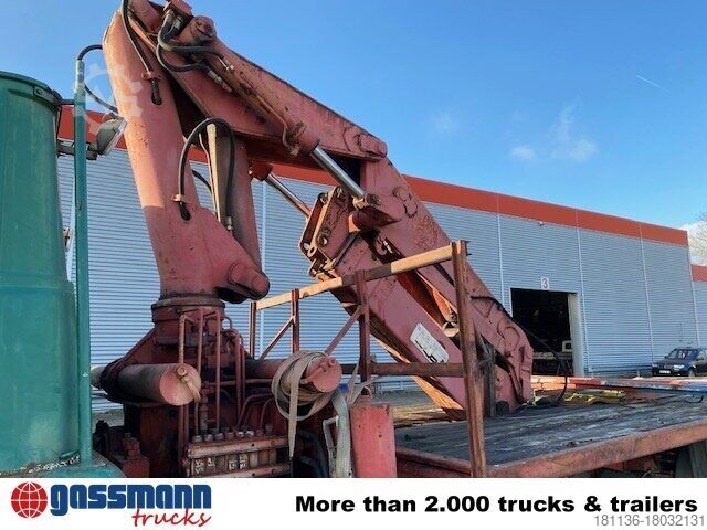 LKW mit Pritsche (offen) Henschel HENSCHEL F 161 AK 4x4 mit Kran Atlas AK 5007