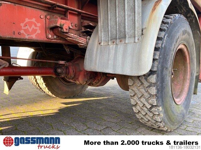 LKW mit Pritsche (offen) Henschel HENSCHEL F 161 AK 4x4 mit Kran Atlas AK 5007