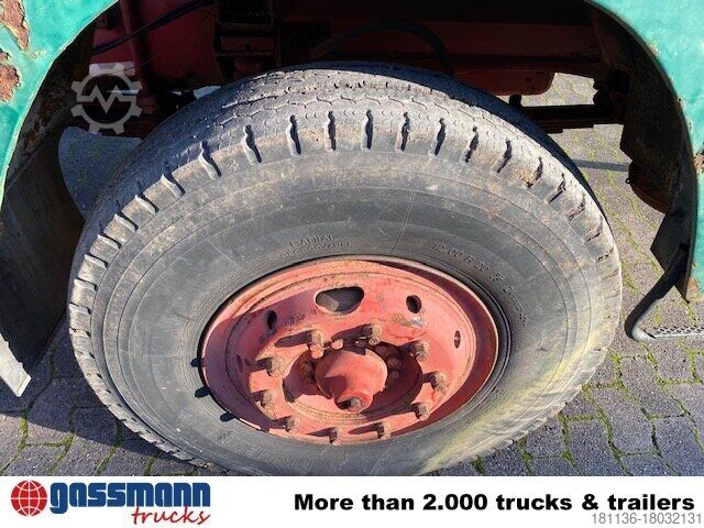 LKW mit Pritsche (offen) Henschel HENSCHEL F 161 AK 4x4 mit Kran Atlas AK 5007