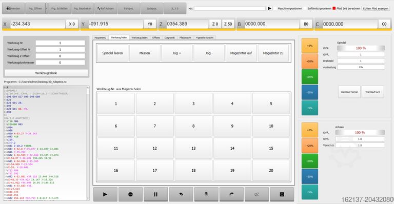 3 bis 5-Achs HSC Bearbeitungszentrum AMT____ HSC 544HP