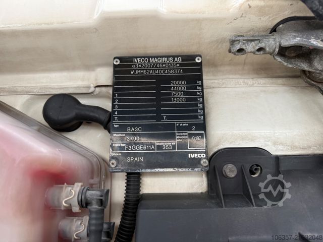 Standard SZM IVECO STRALIS S-WAY AS440S48T/P Standklima Retarder