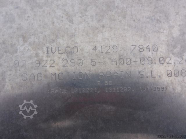 LKW-Fahrgestell IVECO T-Way AD410T54 8X4 Radstand.4250mm 2-Stück