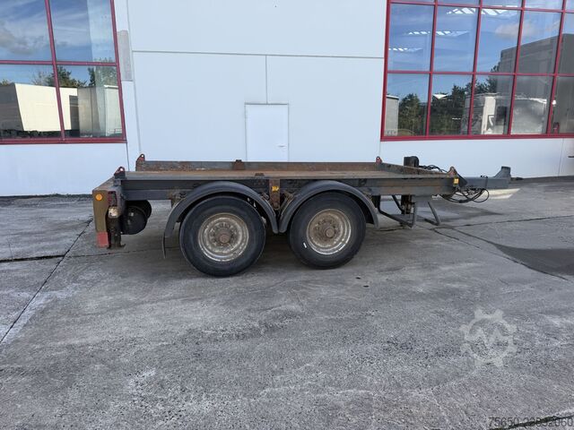Tipper truck Möslein TMH 2  Tandem- Absetzmuldenanhänger